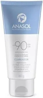 Protetor Solar Facial Anasol Clareador Fps90 60g