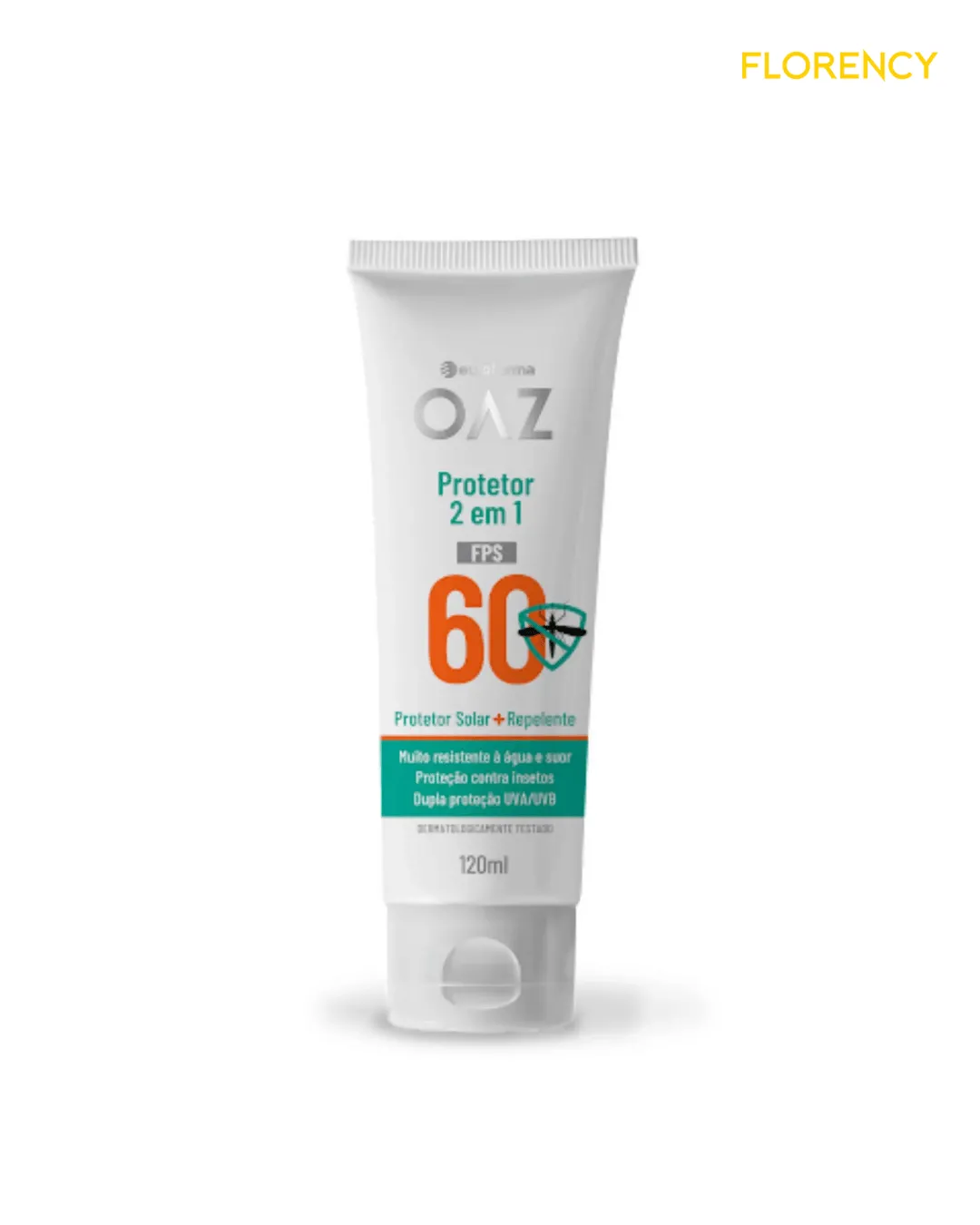 Protetor Solar Oaz F60 120ml Repelente