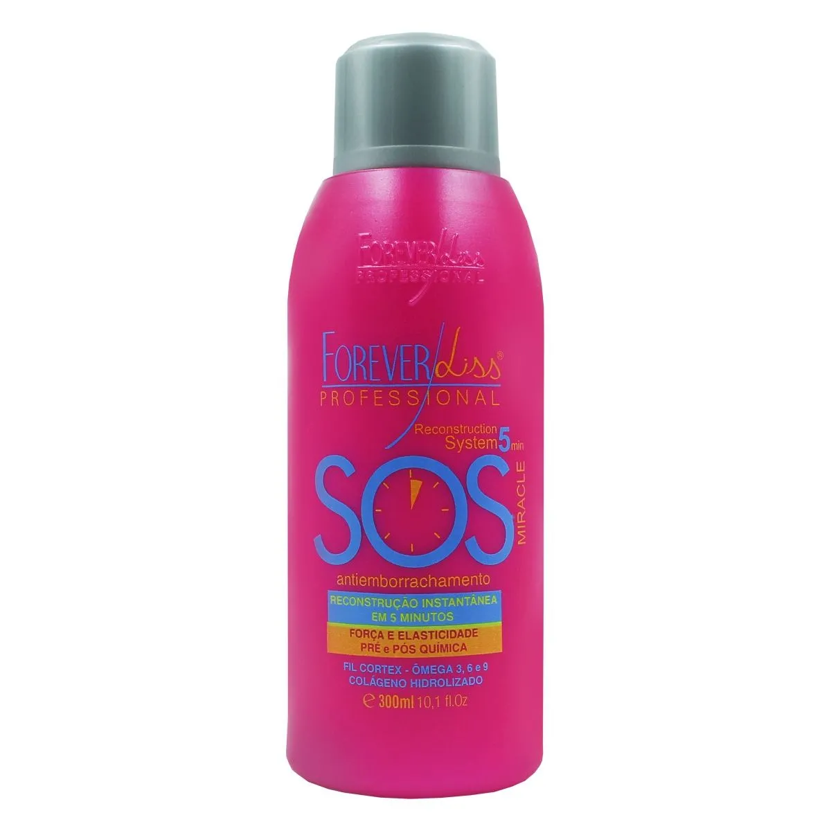 Reconstrutor Capilar SOS Antiemborrachamento 300ml Forever Liss Professional