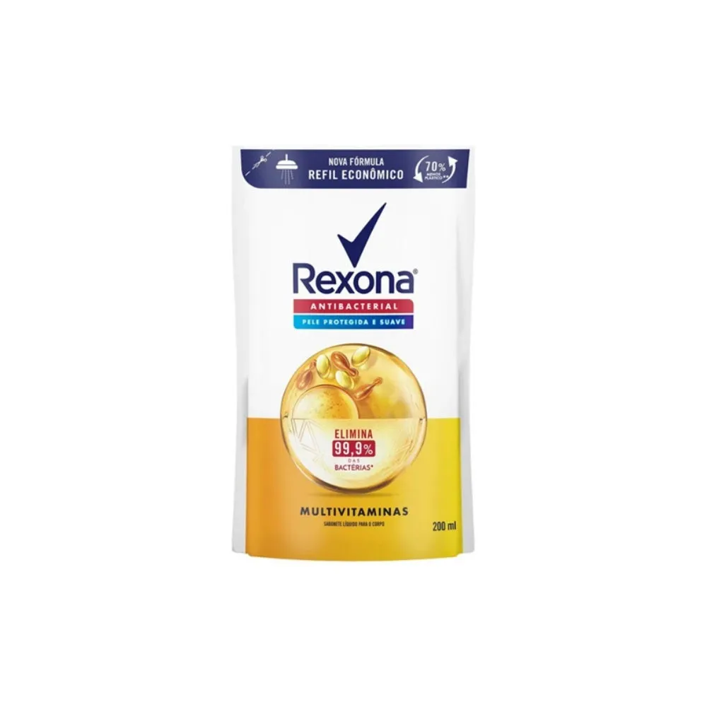 Sabonete Líquido Rexona Multivitamina Refil 200ml