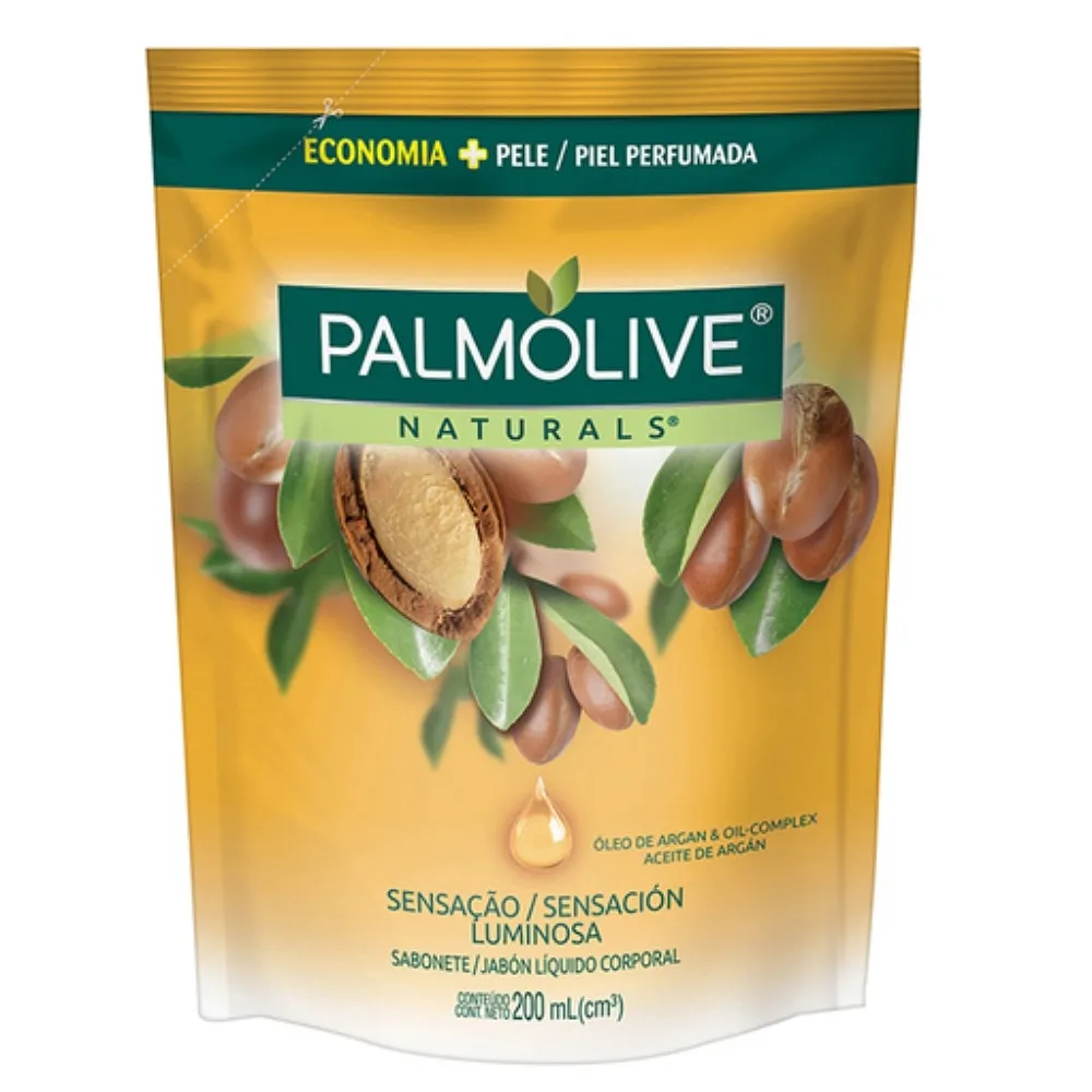 Sabonete Líquido Palmolive Naturals Sensação Luminosa Refil 200ml