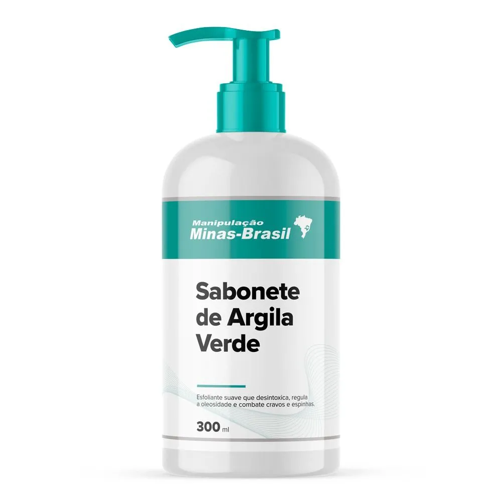 Sabonete Argila Verde 300ml