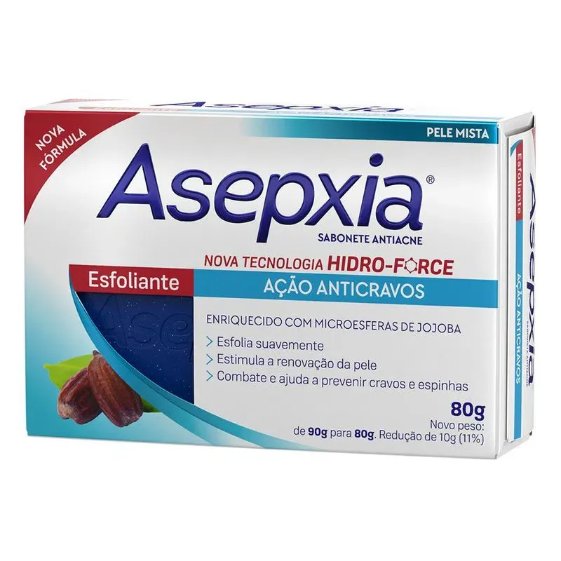 Sabonete em Barra Asepxia Esfoliante 90g