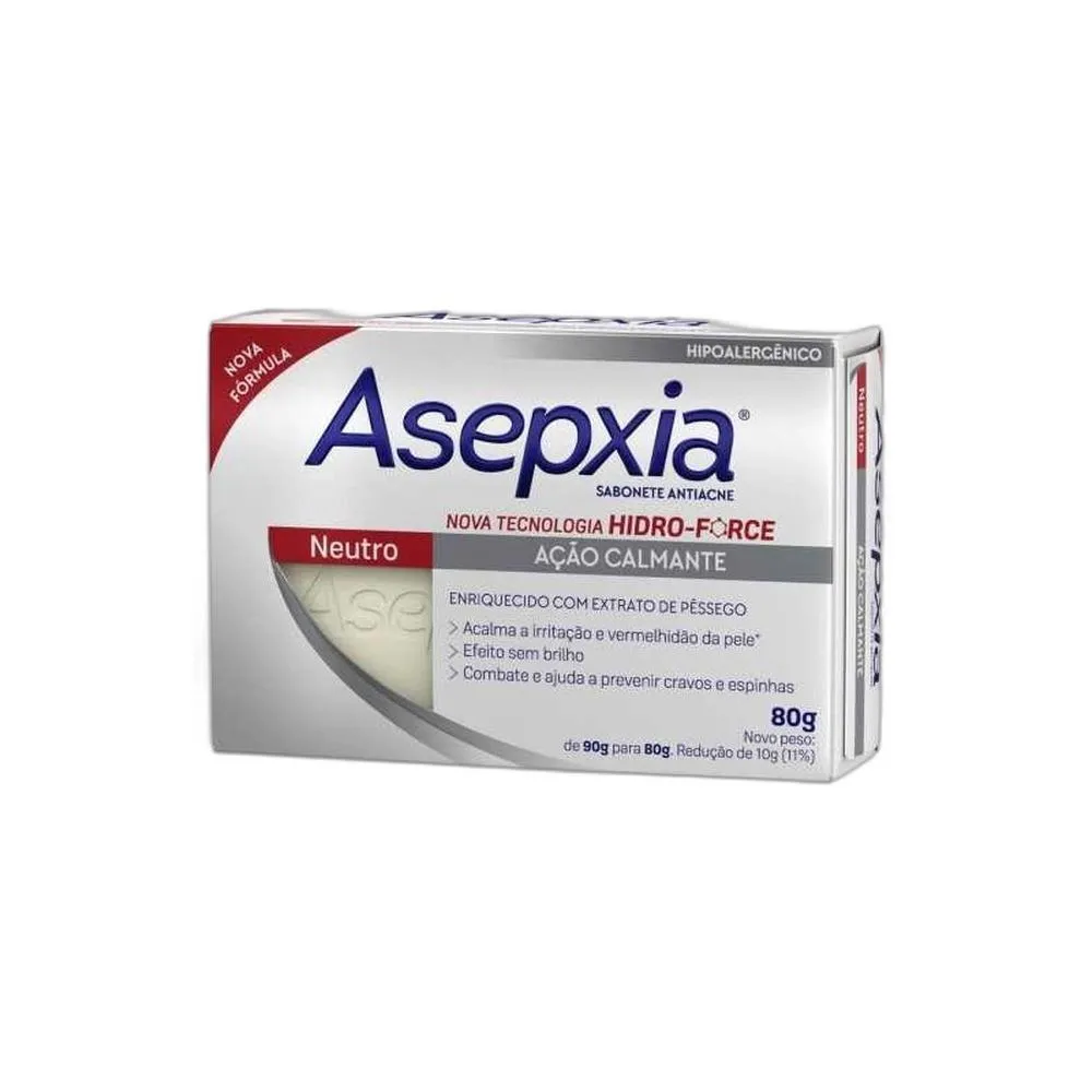 Sabonete em Barra Asepxia Neutro 80g