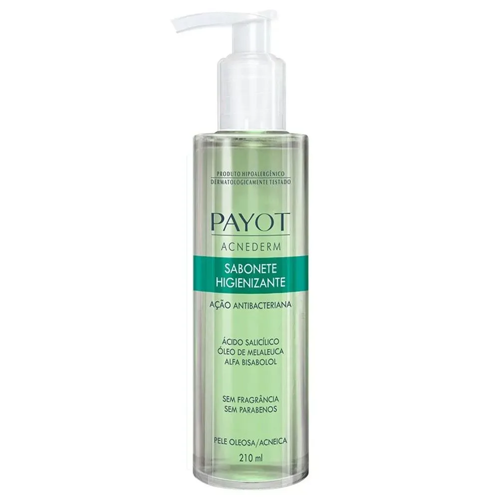 Sabonete Líquido Facial Acnederm Payot 210Ml