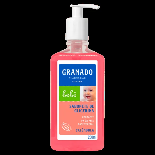 Sabonete Liquido Infantil Granado Bebê 250ml Calendula