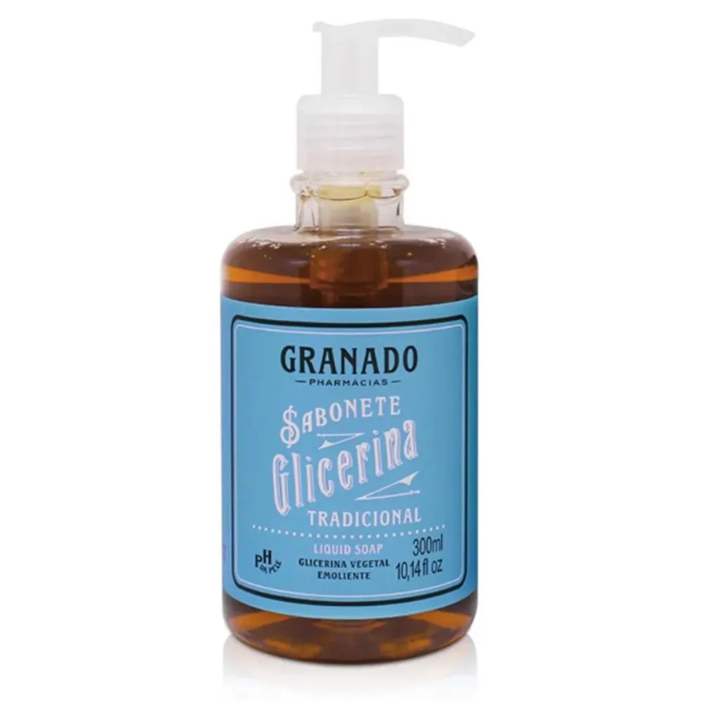Sabonete Líquido Granado Glicerina Tradicional 300Ml