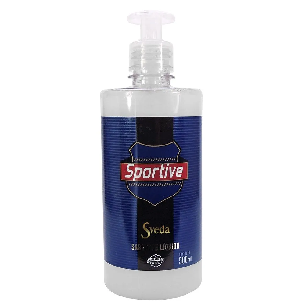 Sabonete Líquido Sportive For Men 500ml Sveda