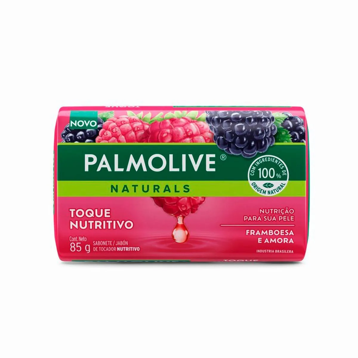 Sabonete Naturals Toque Nutritivo Fambroesa e Amora 85g Palmolive