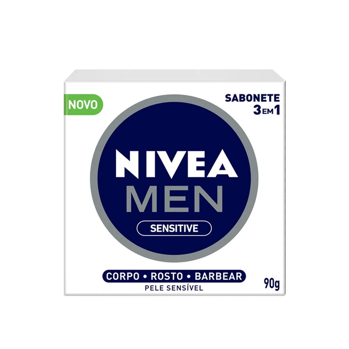 Sabonete Nivea 3 Em 1 Sensitive 90G