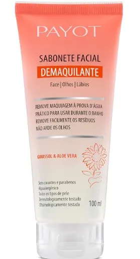 Sabonete Facial Payot Demaquilante 100ml