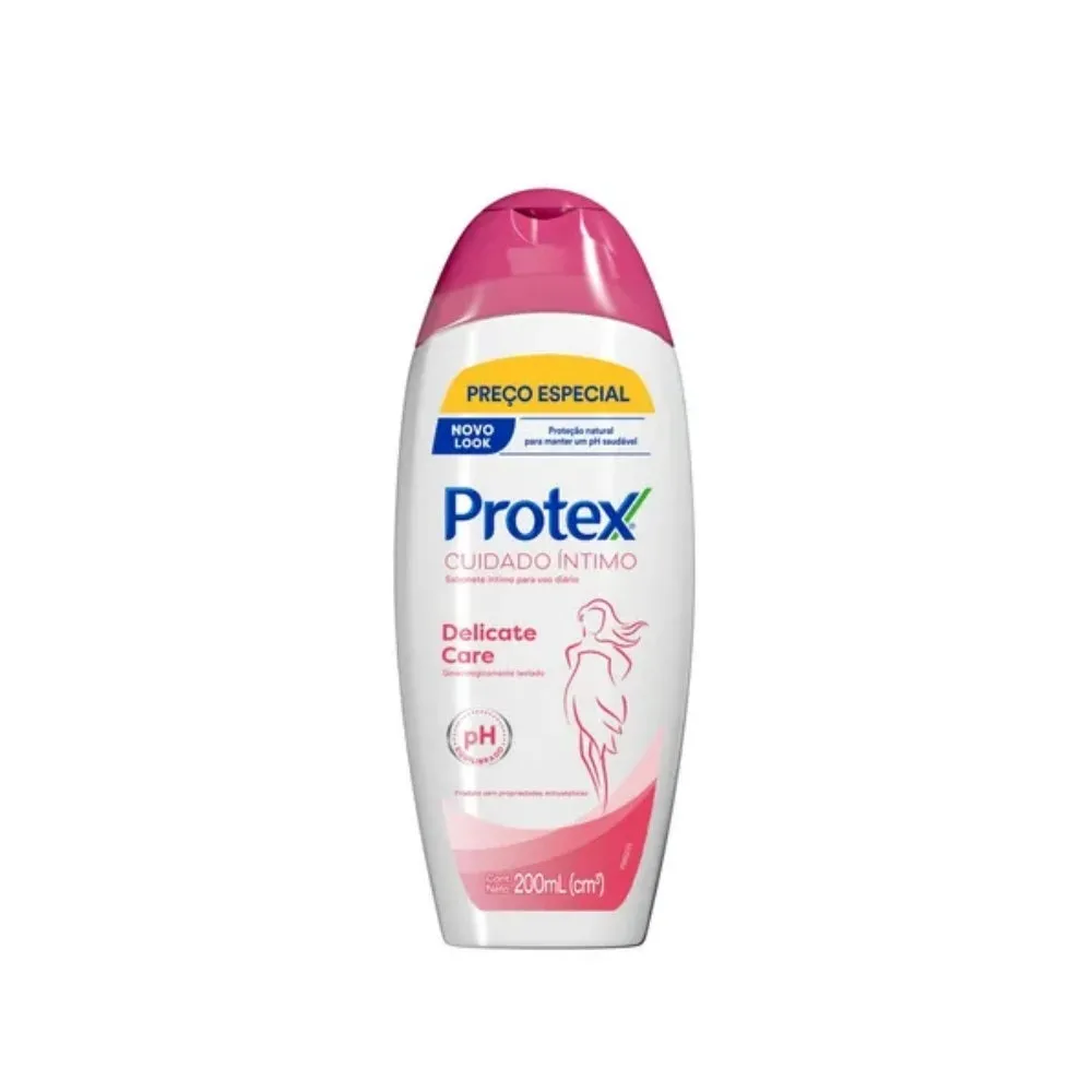 Sabonete Íntimo Protex Delicate Care Lv200ml Pg150ml