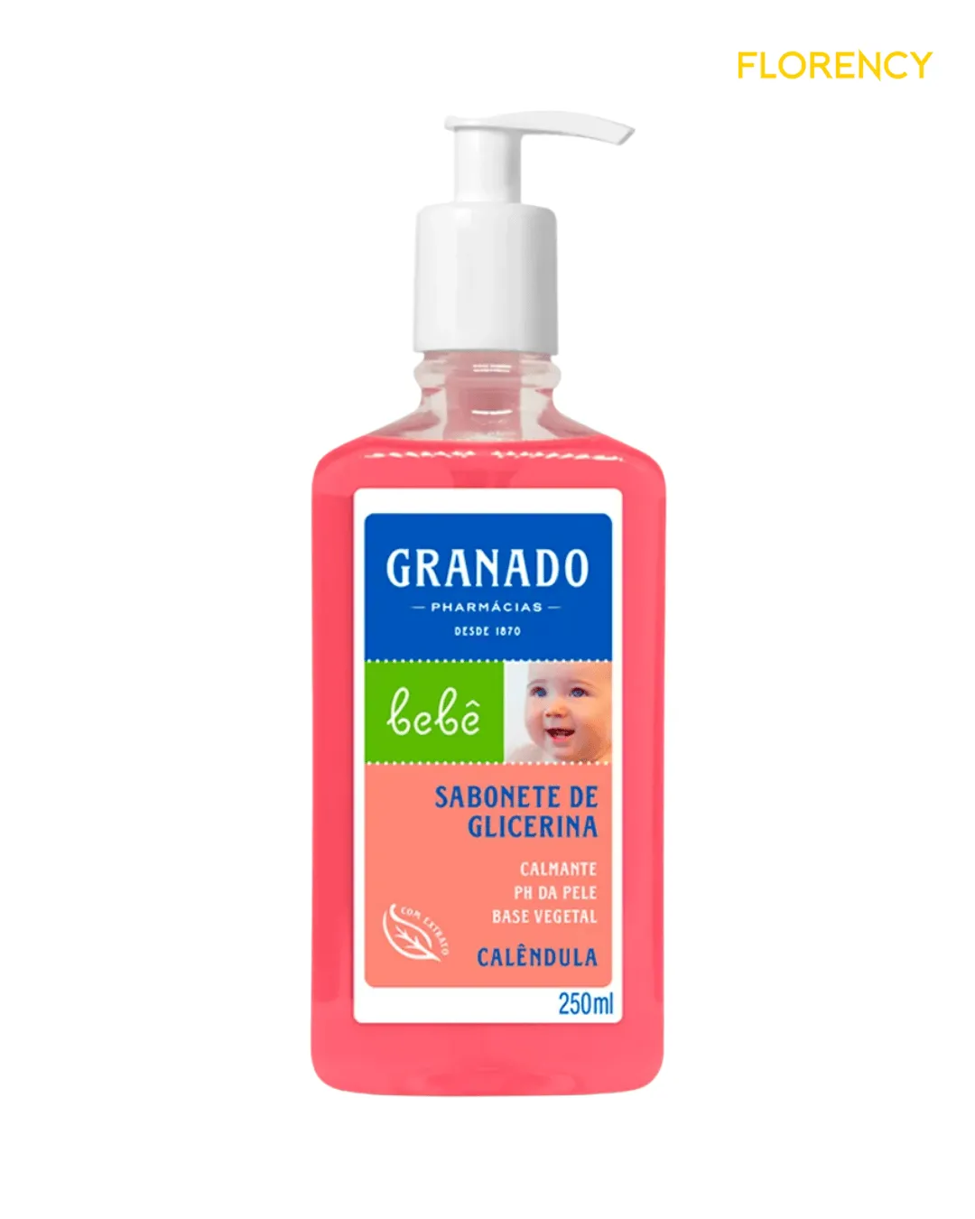 Sabonete Líquido de Glicerina Granado Bebê Calêndula 250ml