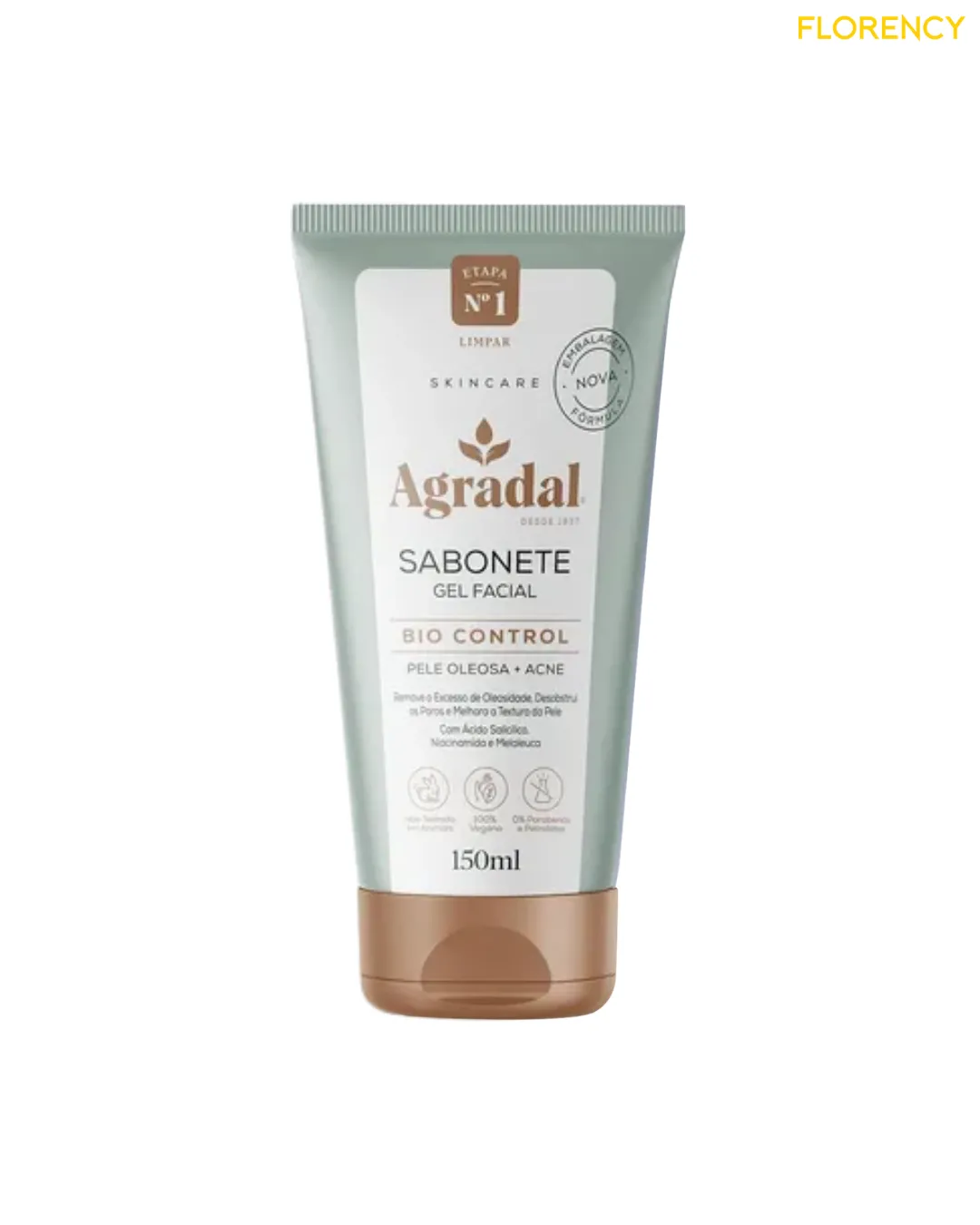 Sabonete Líquido Facial Agradal Hydra Care 150ml