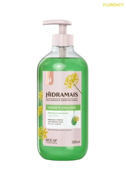 Sabonete Líquido Hidramais Erva Doce 500ml