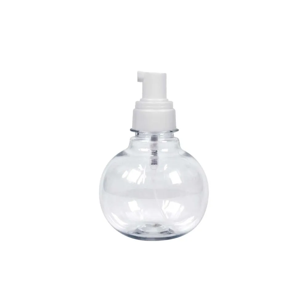 Saboneteira Santa Clara Bolinha Transparente Válvula Espuma 180ml