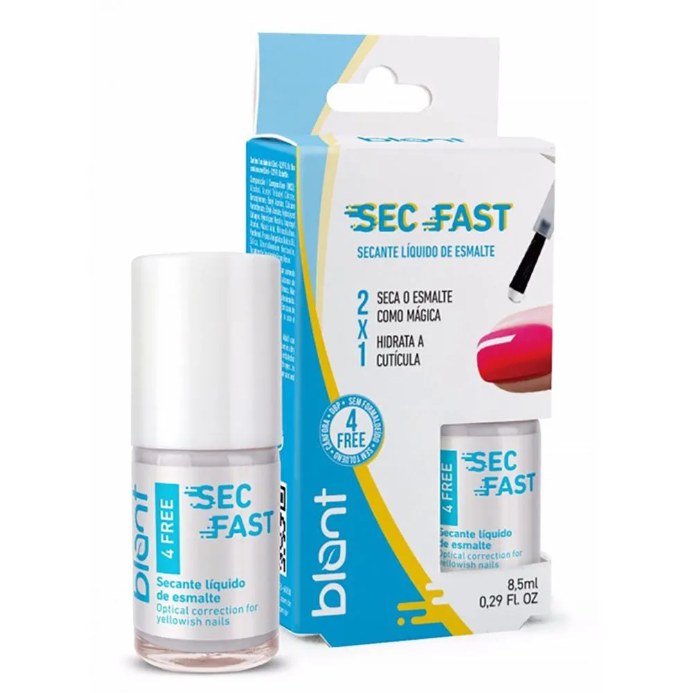 Sec Fast Secante Líquido De Esmalte 8,5 Ml