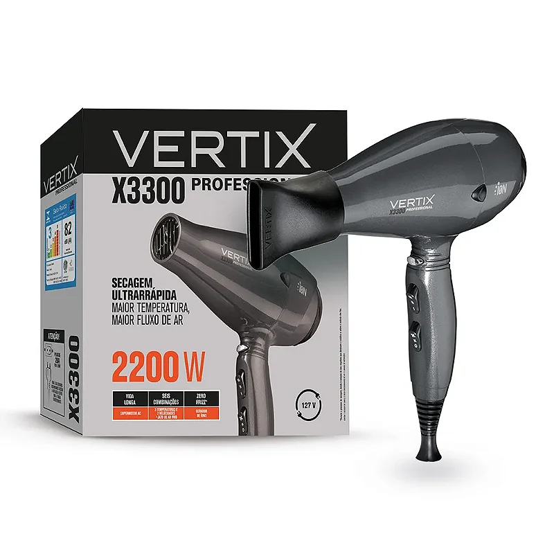 Secador Vertix X3300 2200W 127V.
