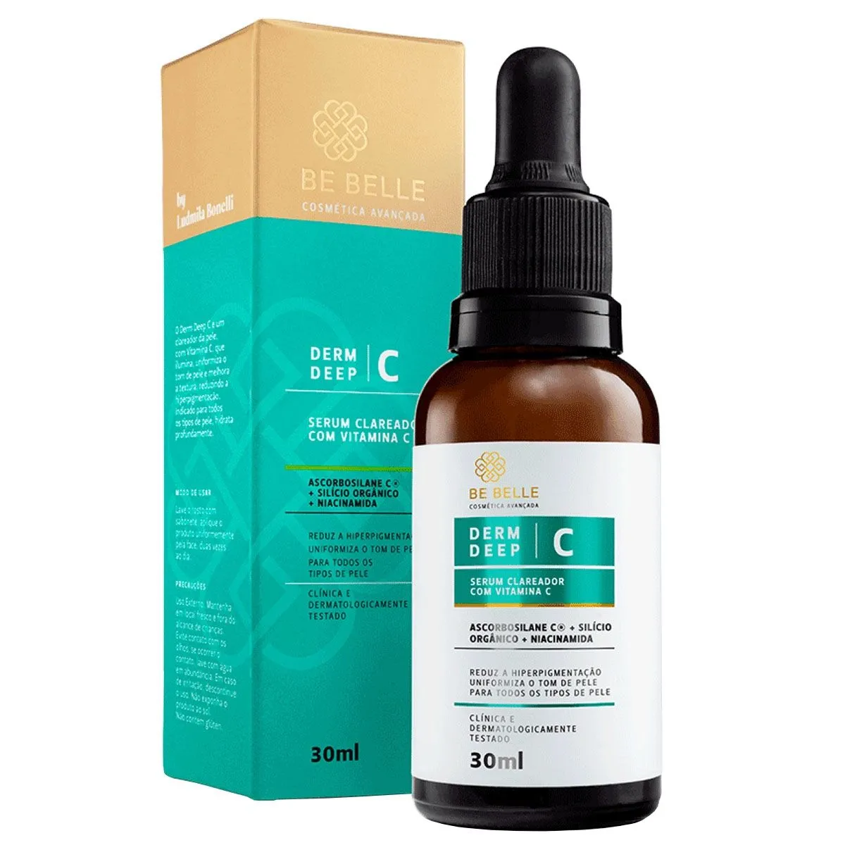 Sérum Clareador com Vitamina C Derm Deep C 30ml Be Belle