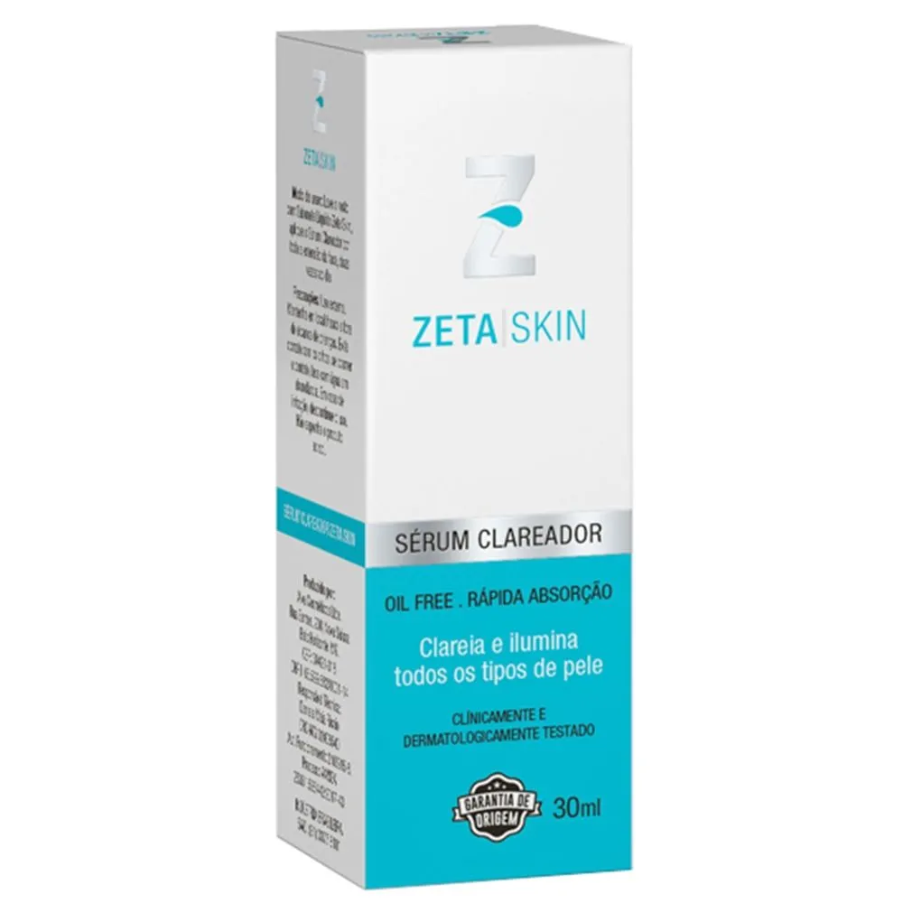 Serum Clareador Facial 30ml Zeta Skin