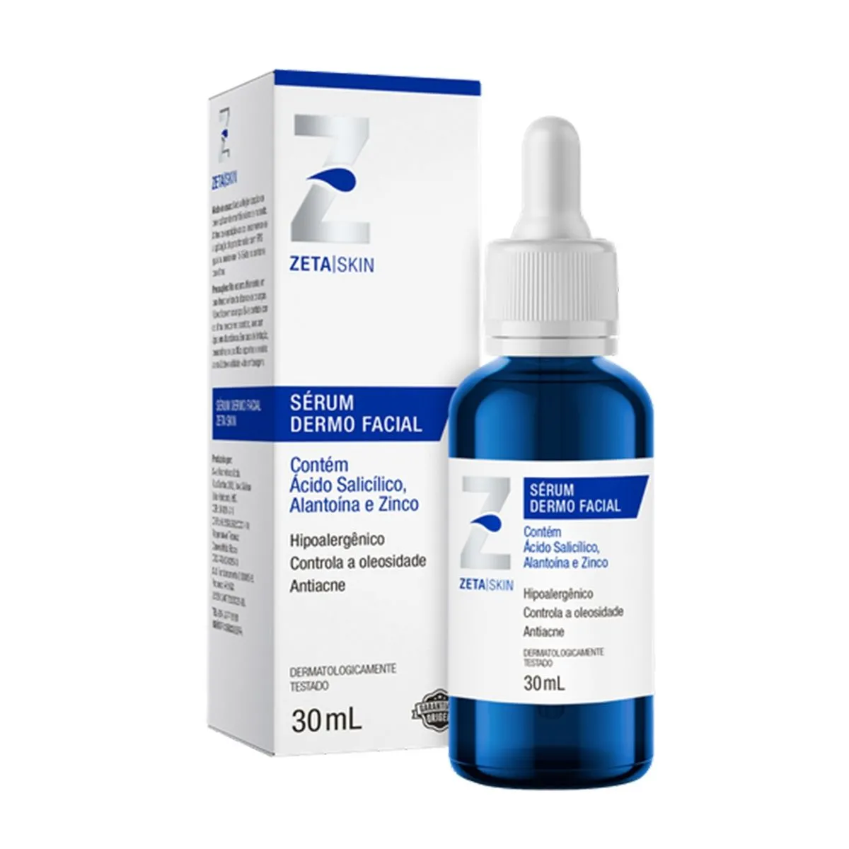 Sérum Dermo Facial Com 30Ml Zeta Skin