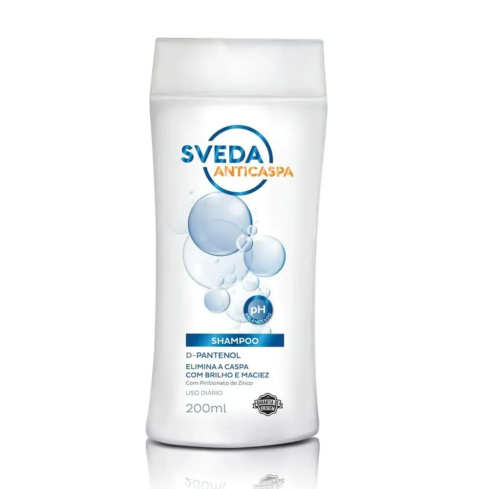 Shampoo 200ml Sveda Anticaspa