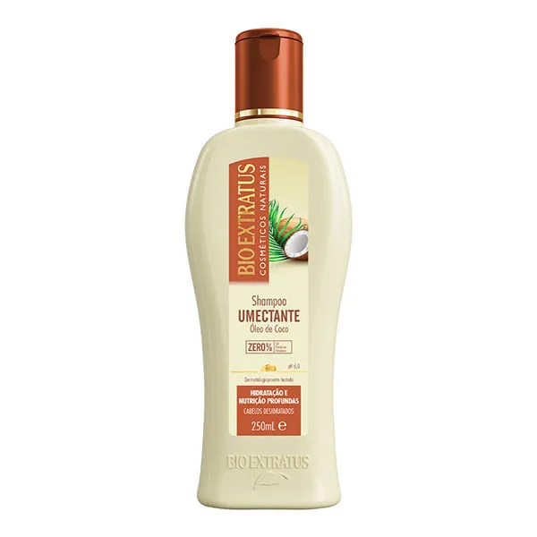 Shampoo Bio Extratus 250ml Umectante Óleo de Coco