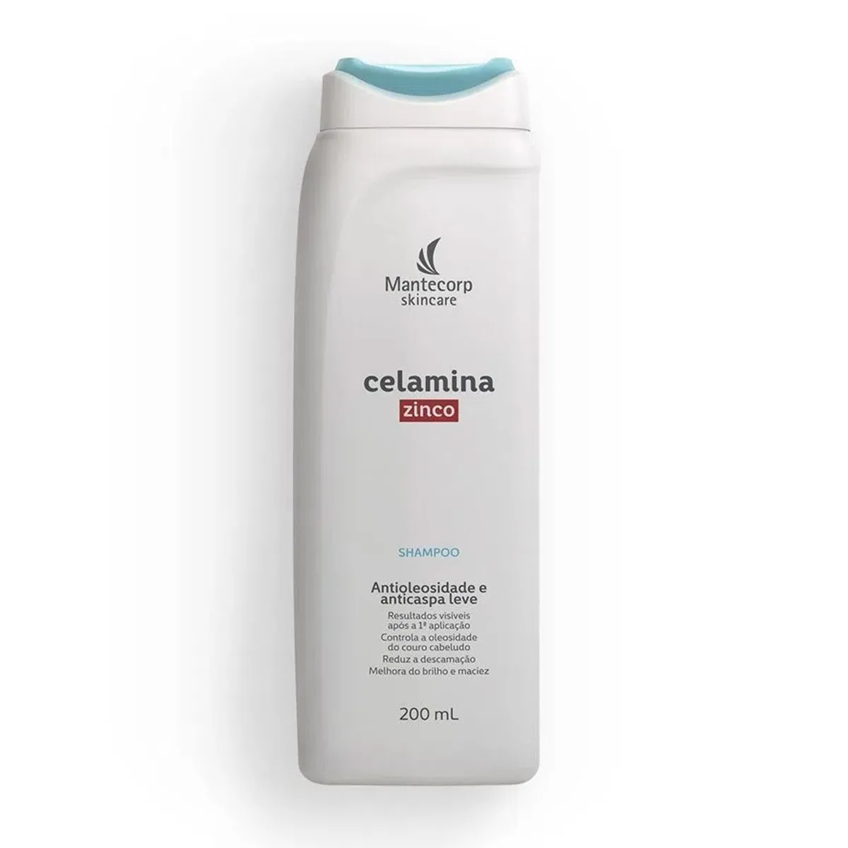 Shampoo Celamina Zinco Com 200ml Mantecorp Skincare