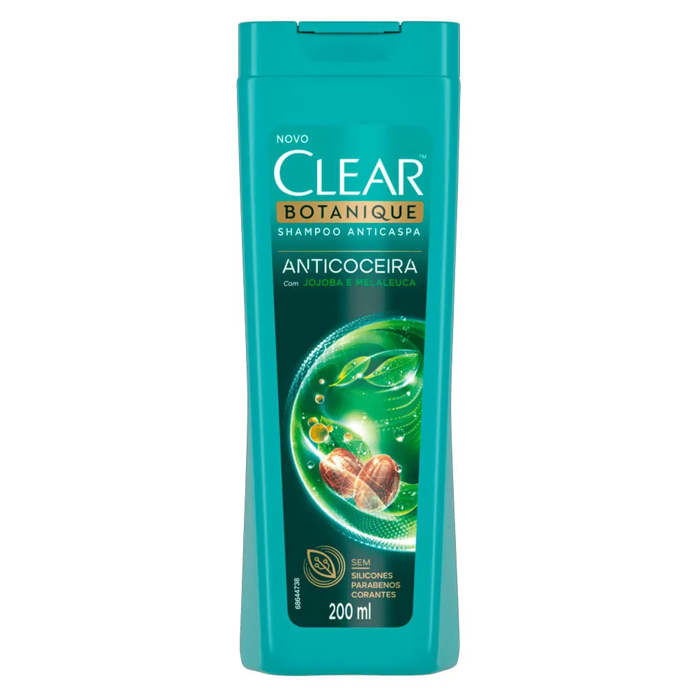 Shampoo Clear 200ml Botanique Anticoceira