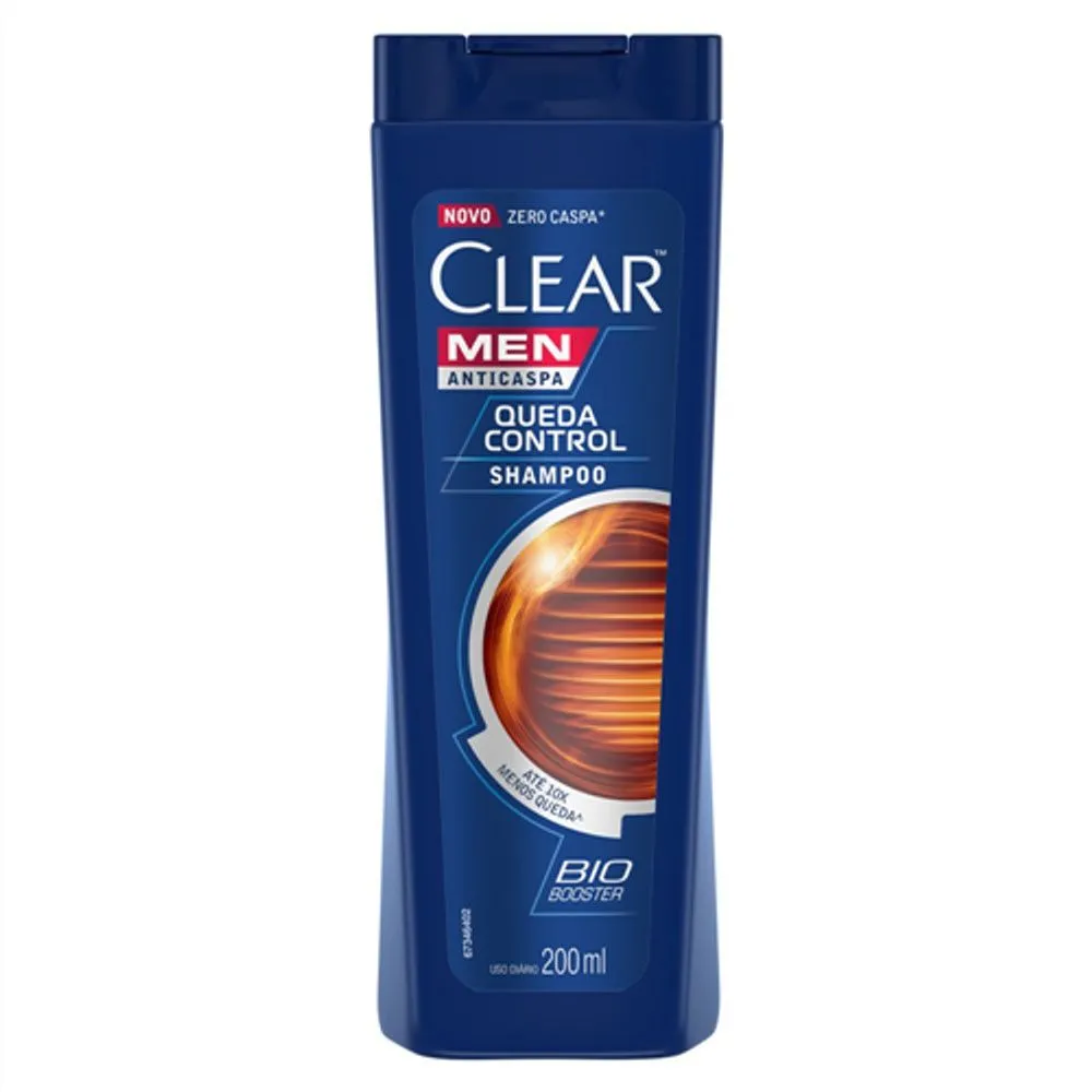 Shampoo Clear Men Queda Control 200Ml