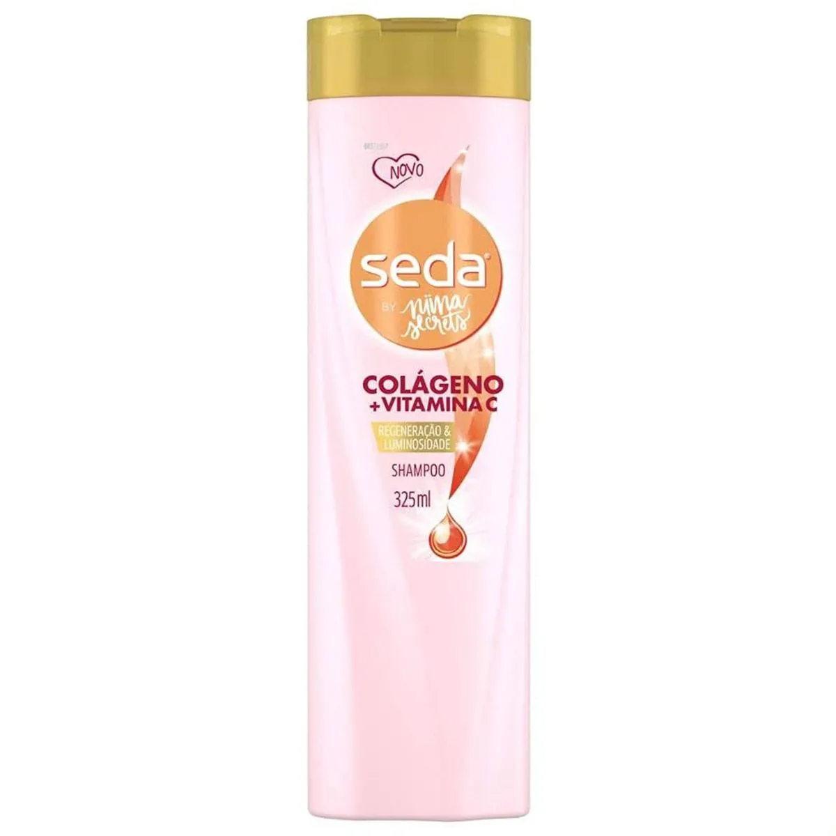 Shampoo Colágeno e Vitamina C by Niina Secrets Frasco 325ml Seda