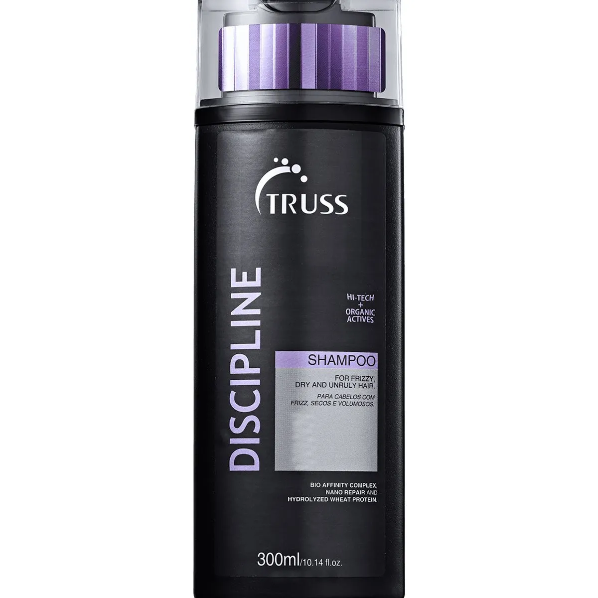 Shampoo Para Cabelos Com Frizz Truss Discipline 300ml