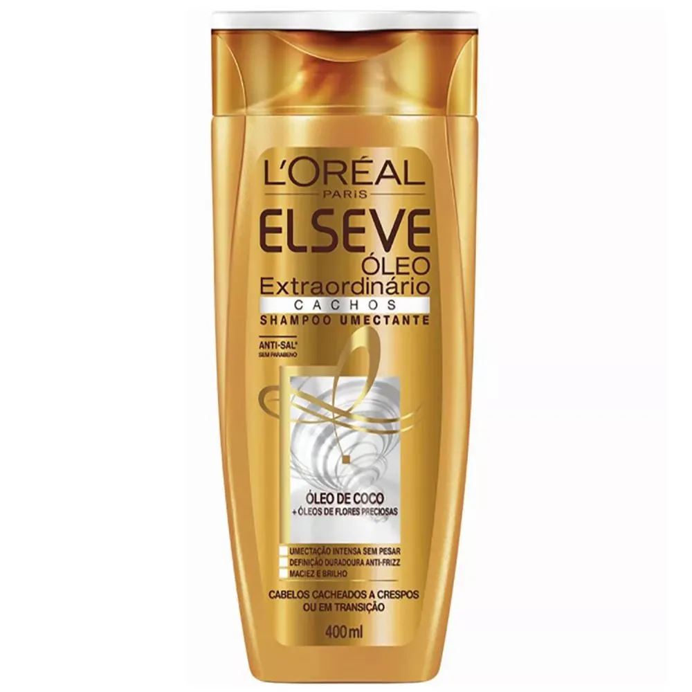 Shampoo Elseve Óleo Extraordinário Cachos 400ML L'Oréal Paris