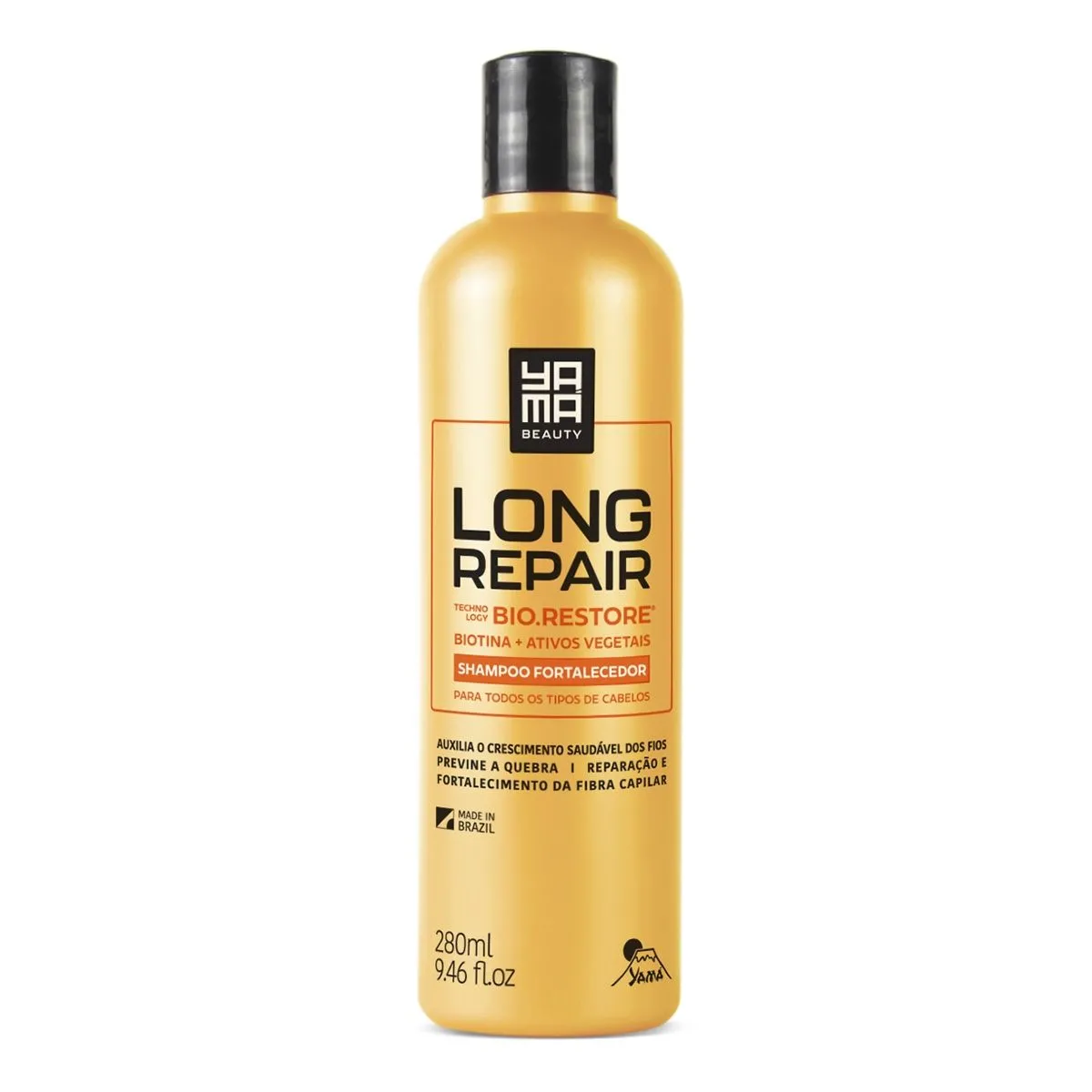 Shampoo Fortalecedor Long Repair Com 280Ml Yamá