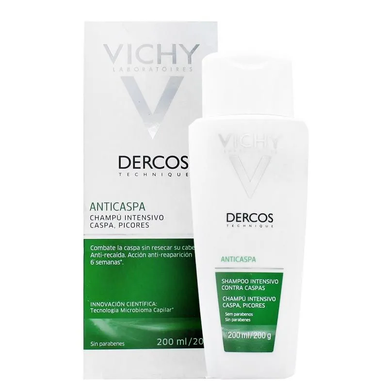 Shampoo Intensivo Dercos Anticaspa 200Ml