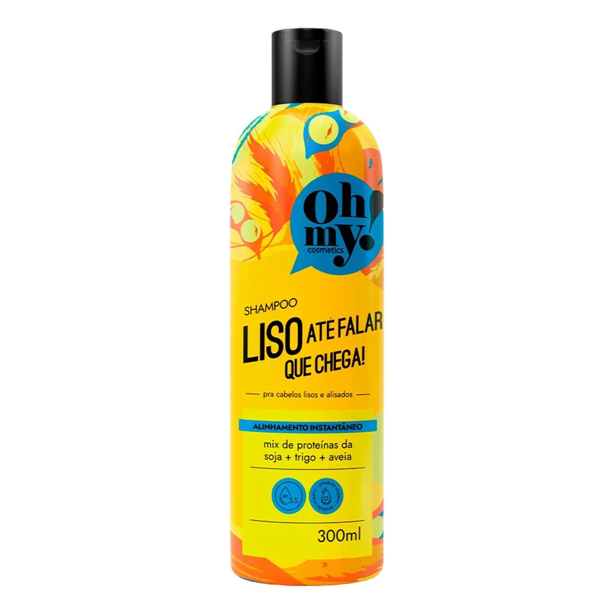Shampoo Oh My! Liso Até Falar que Chega 300ml