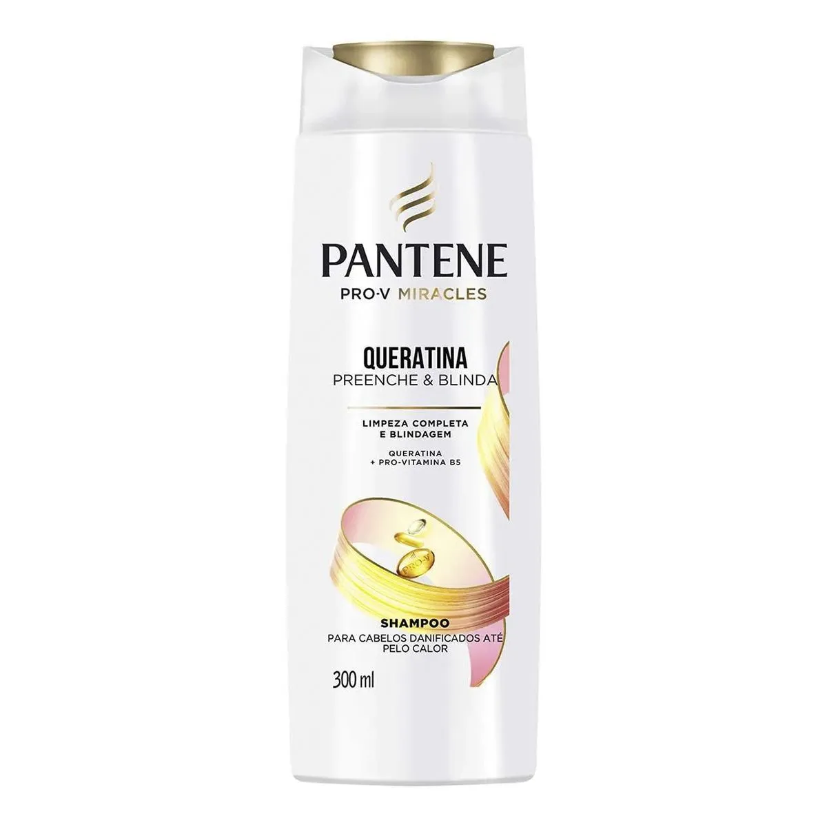 Shampoo Pantene Pro-V Miracles Queratina Com 300ml