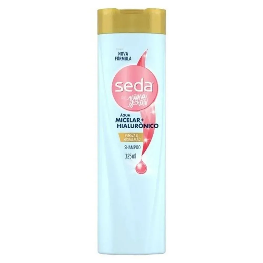 Shampoo Seda Limpeza Micelar by Niina Secrets 325ml