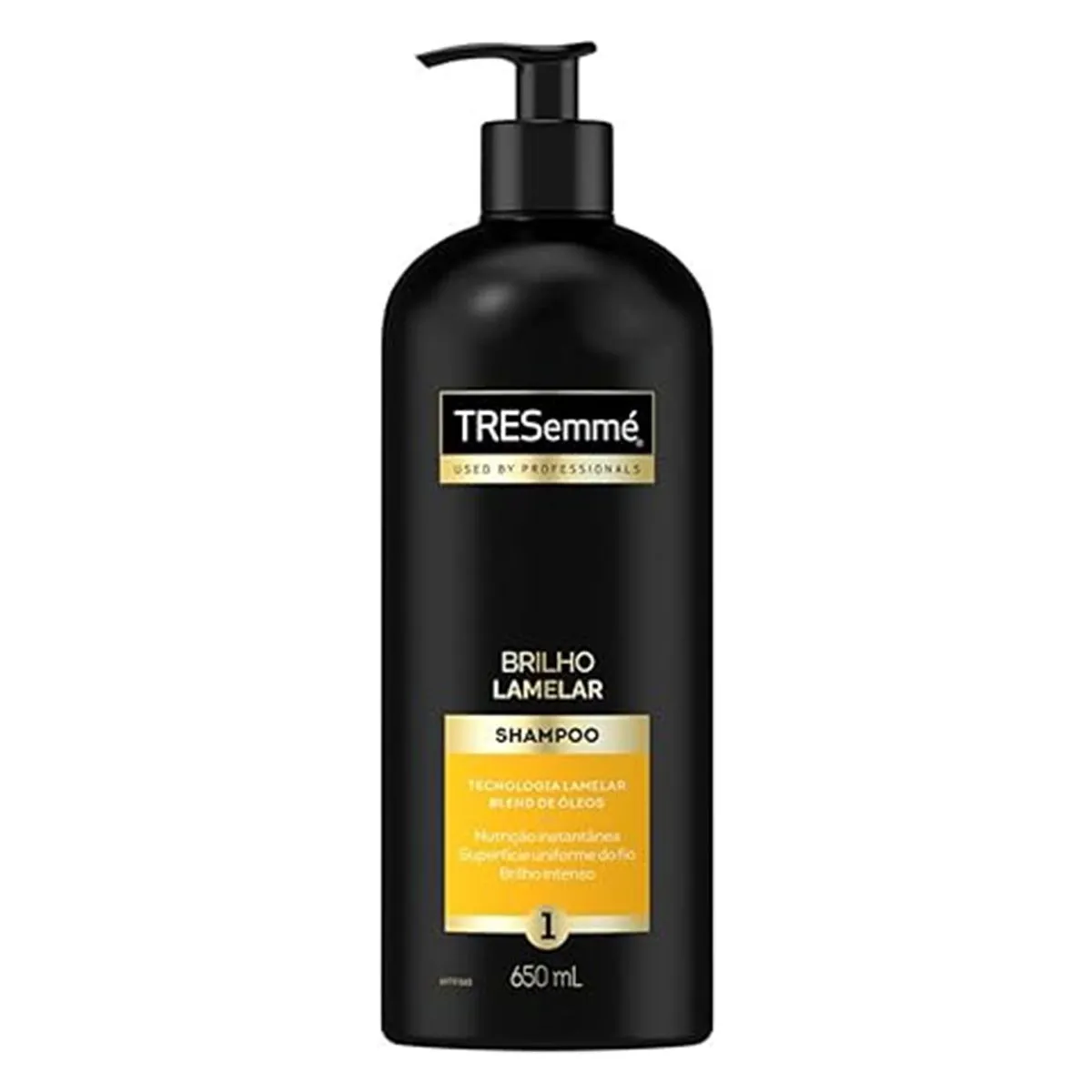 Shampoo TRESemmé Brilho Lamelar Com 650ml
