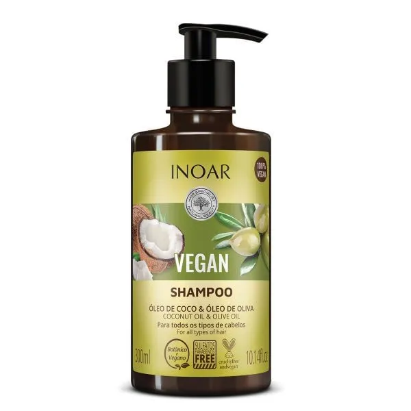 Shampoo Vegano Inoar Vegan 300ml