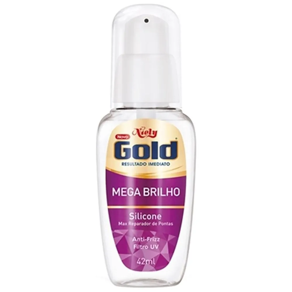Silicone Reparador de Pontas Mega Brilho Niely Gold 42ml