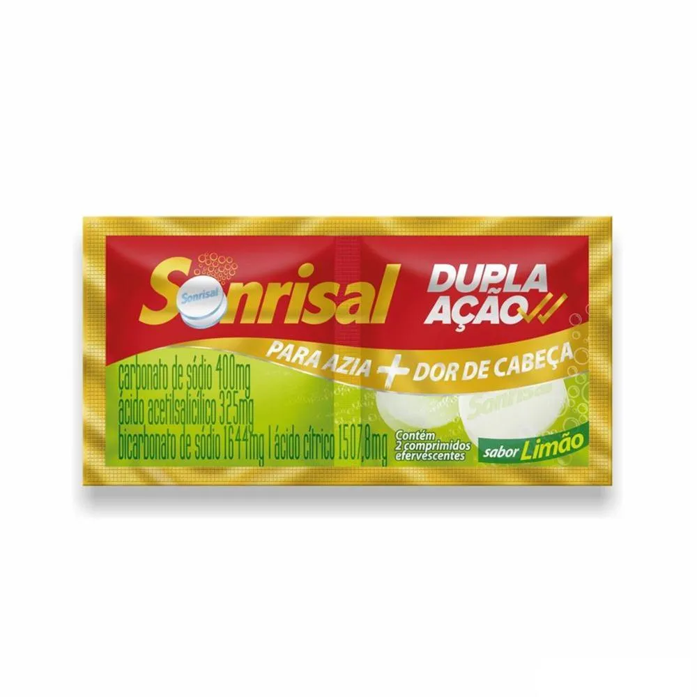 Sonrisal Limão 2 Comprimidos Efervescentes