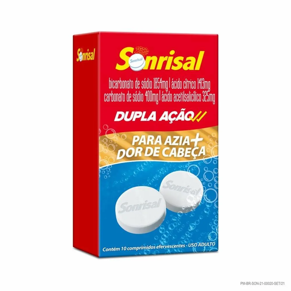 Sonrisal Tradicional 10 Comprimidos Efervescentes