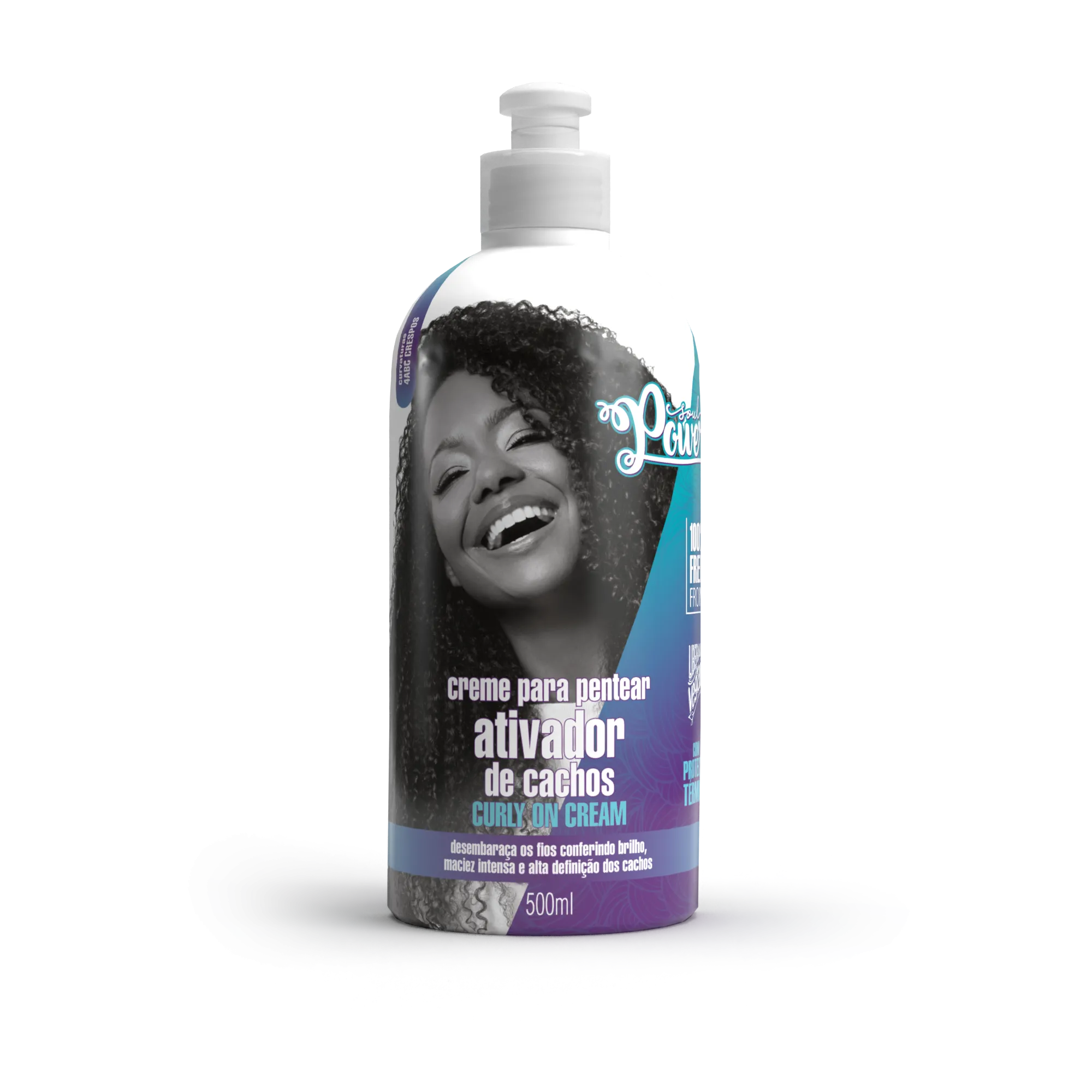 Soul Power Curly On Cream Creme para Pentear 500ml