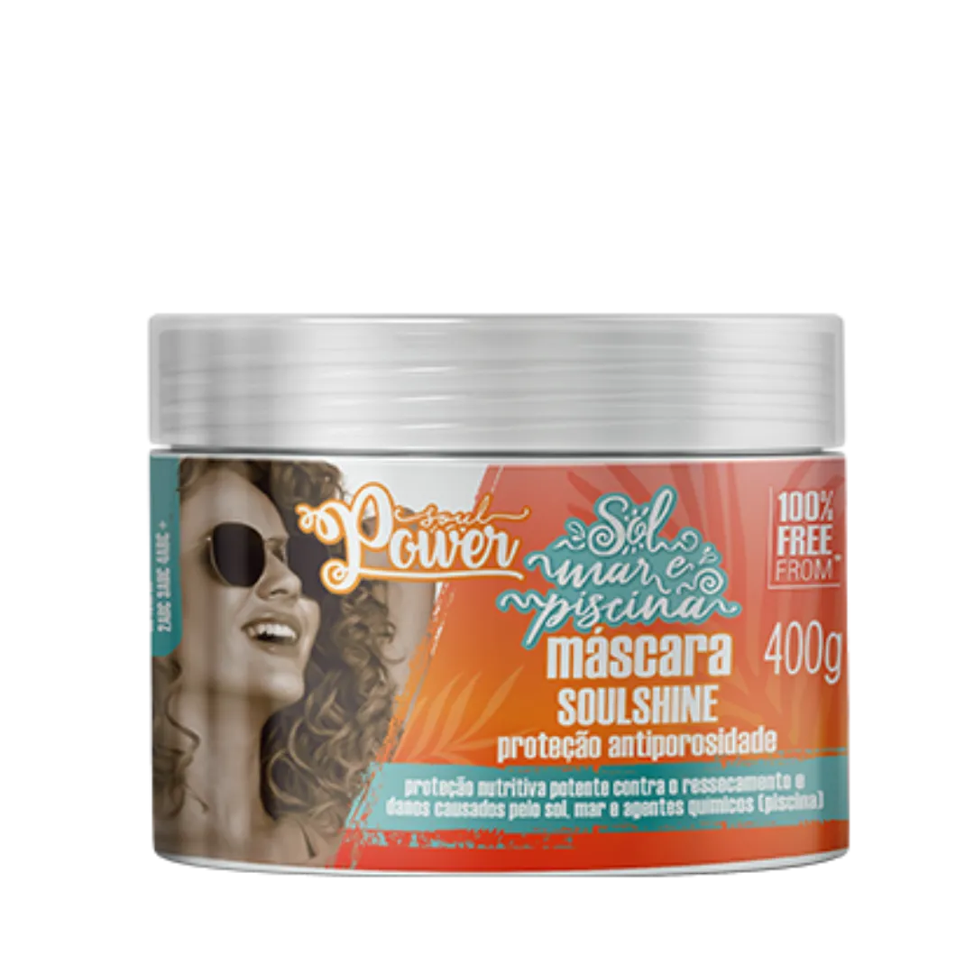 Soul Power Soulshine Sol Mar e Piscina Mascara 400g