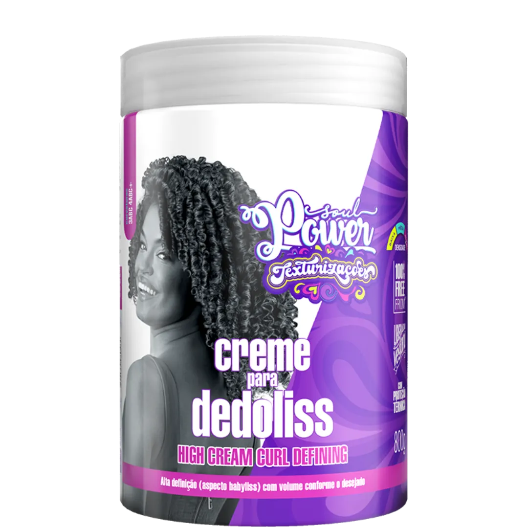 Soul Power Texturizações Creme de Definição Dedoliss 800ml