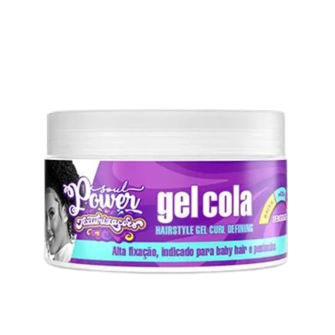 Soul Power Texturizações Gel Cola Hairstyle 250ml