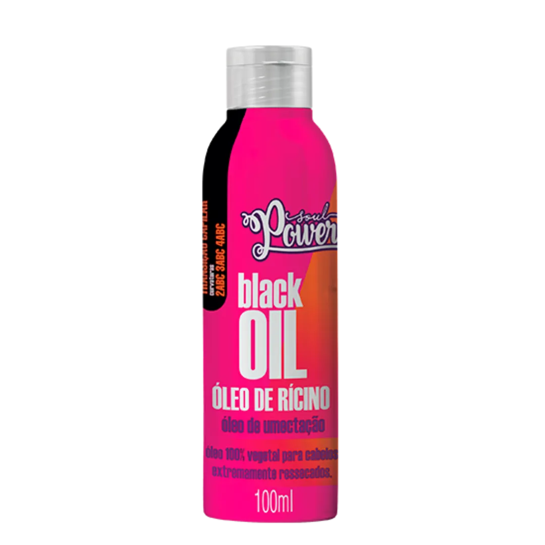 Soul Power Black Oil Oleo de Ricino 100ml
