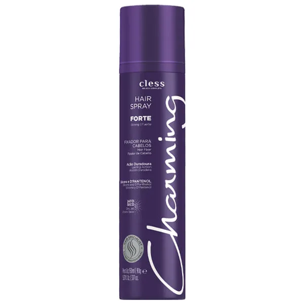 Spray Fixador Cabelo Charming 150ml Forte