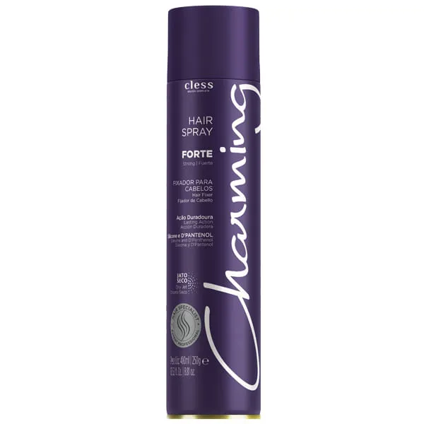 Spray Fixador Para Cabelo Charming Forte 400ml